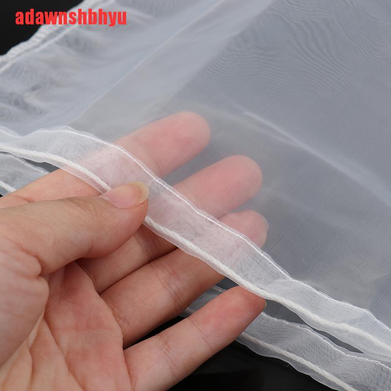 [adawnshbhyu]Nylon Straining Bag Reusable Wine Filter Bag Cheese Jelly Making Homebrew