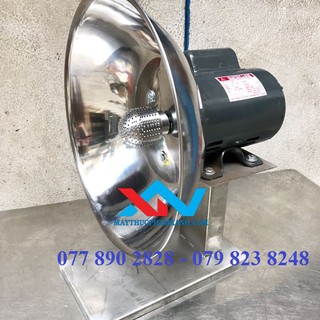 Máy nạo dừa chân inox thao dày 0,5HP BH 24thang