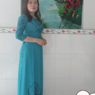 Áo dài may sẵn cao cấp