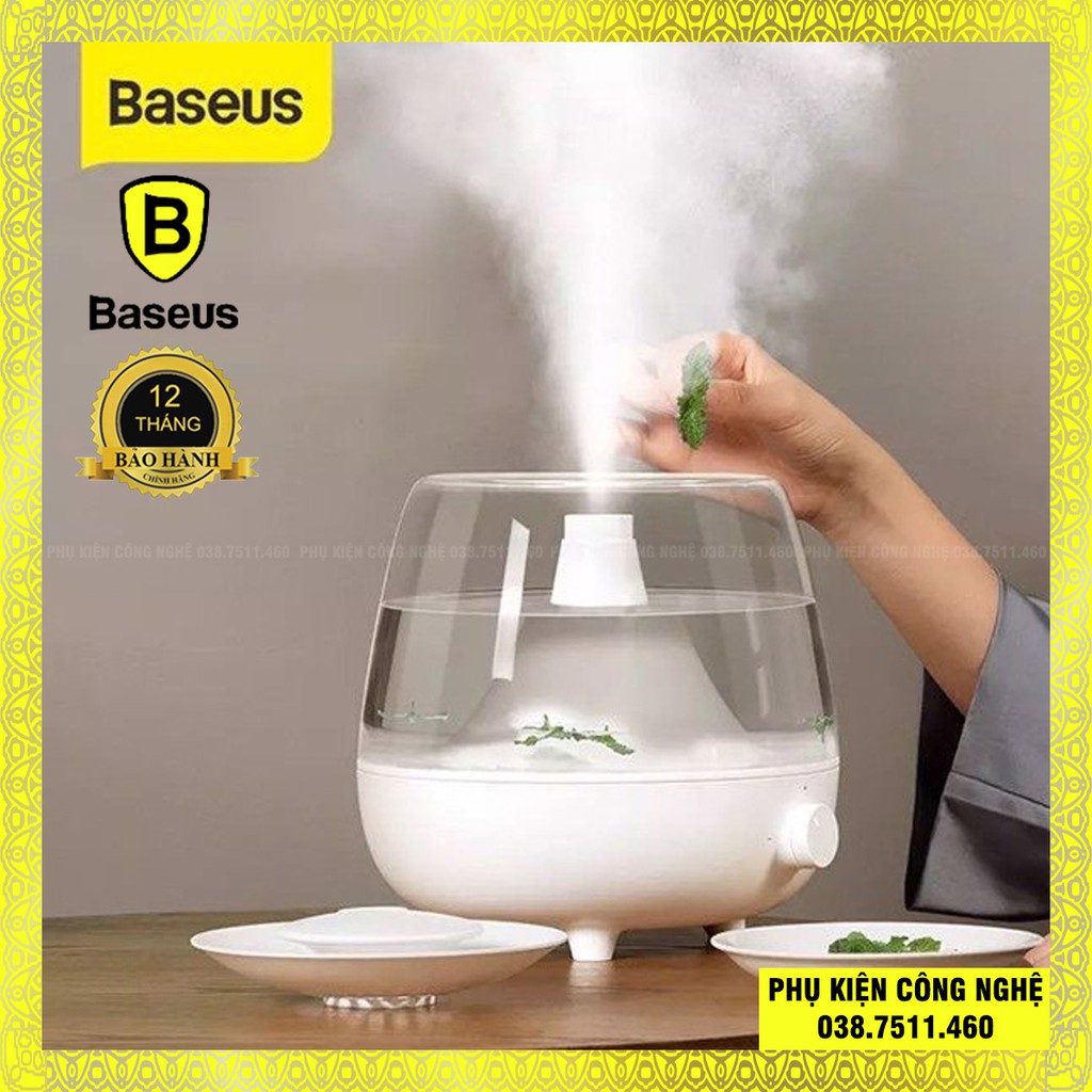 [Mã ELMS5 giảm 7% đơn 300k] Máy phun sương, tạo ẩm, khuếch tán tinh dầu để bàn Baseus Surge ( 2.4 L, Desktop Humidifier)