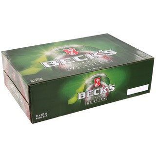 BIA BECK THÙNG 330ML 24 LON