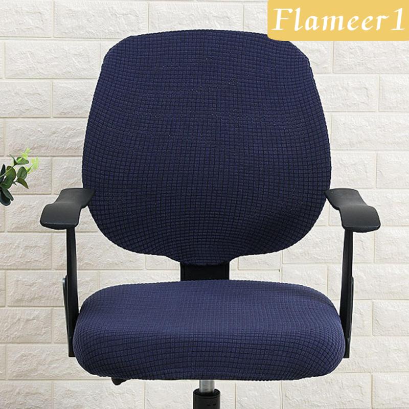 [Flameameer1] Bọc Ghế Xoay Văn Phòng Màu Xanh Đậm
