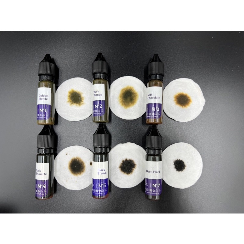 Mực Phun Mày Hanafy Chuyên Hairstroke Đi Sợi