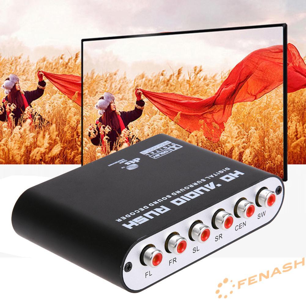Bộ Giải Mã Âm Thanh Đồng Trục Dts Ac3 5.1 Ch Spdif Đồng Trục Audio Dts / Ac-3 Sang 5.1