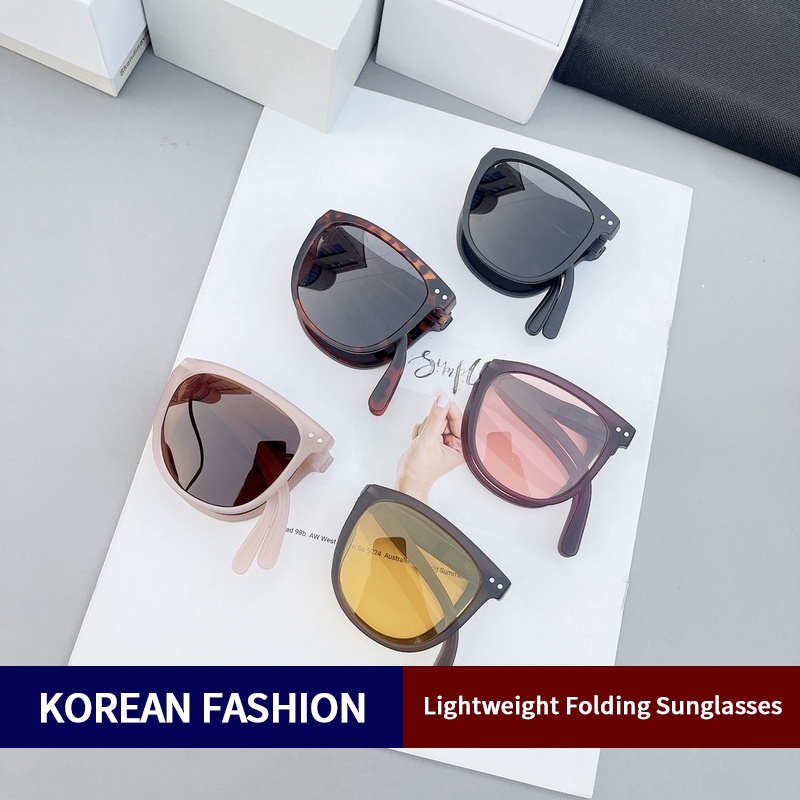 (KIQI-FASHION) COD Kính mát phân cực phong cách Hàn Quốc thời trang cho nam và nữ