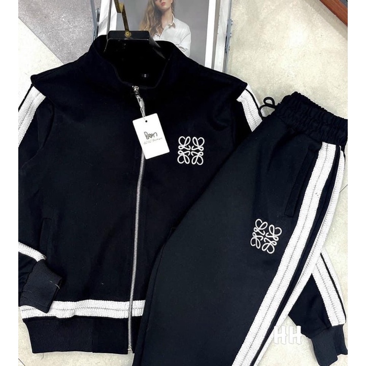 Bộ umi khoá thuê logo 2 mặt-Bộ umi sọc trắng hàng xịn