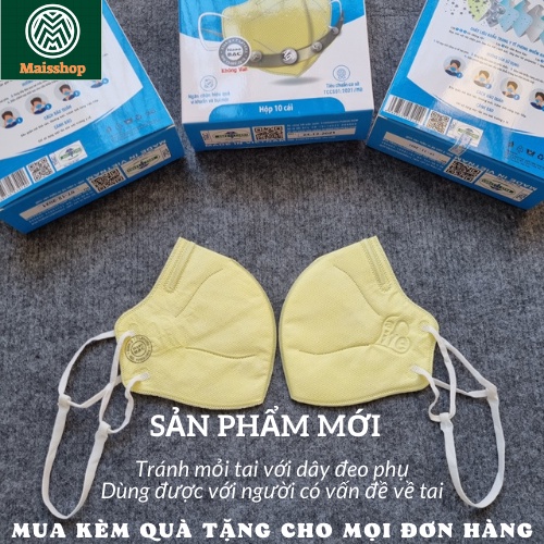 Khẩu trang SAFELIFE Safemask Nano N99 3D có dây đeo phụ
