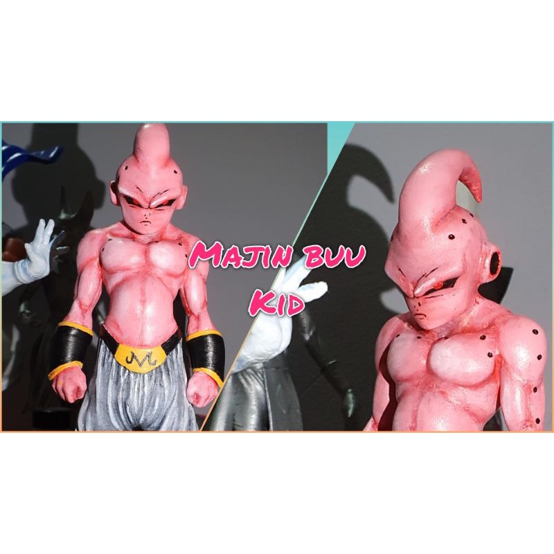 Mô hình dragon ball hình majin buu  cao 19cm