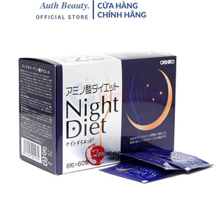 Viên uống giảm cân night diet orihiro 60 gói giúp giảm cân cân hiệu quả an toàn