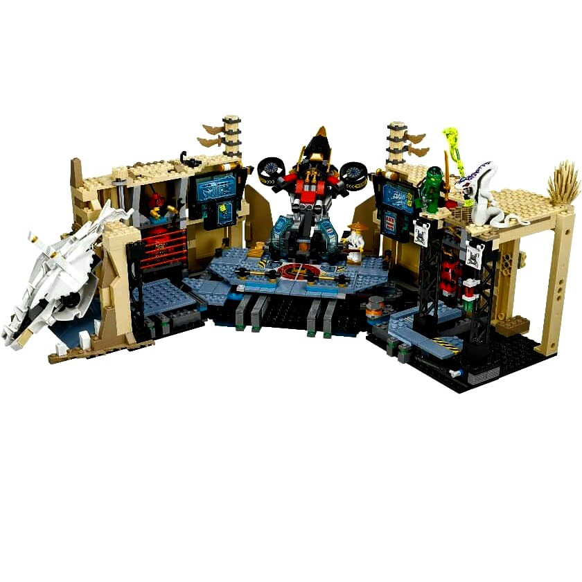 Lắp ráp xếp hình NOT Lego Ninjago Movie  06039 : Hỗn Chiến Hang Võ Sỹ Samurai 1351 khối(CHUẨN HÀNG LEPIN)