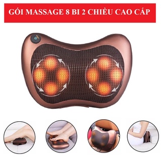 Gối massage hồng ngoại 8 bi cao cấp