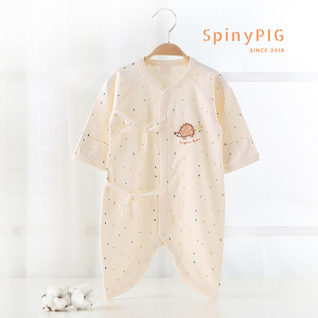 Quần áo sơ sinh 0-9 tháng 100% cotton cực kỳ mềm mại dành cho thu đông