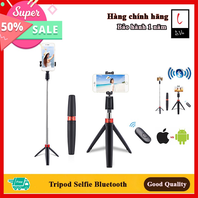 [HOT] Gậy Tự Sướng Bluetooth Đa Năng| Tripod Selfie Bluetooth Chống Rung Cao Cấp Có Thể Thu Gọn Livestream Cực Chất | BigBuy360 - bigbuy360.vn