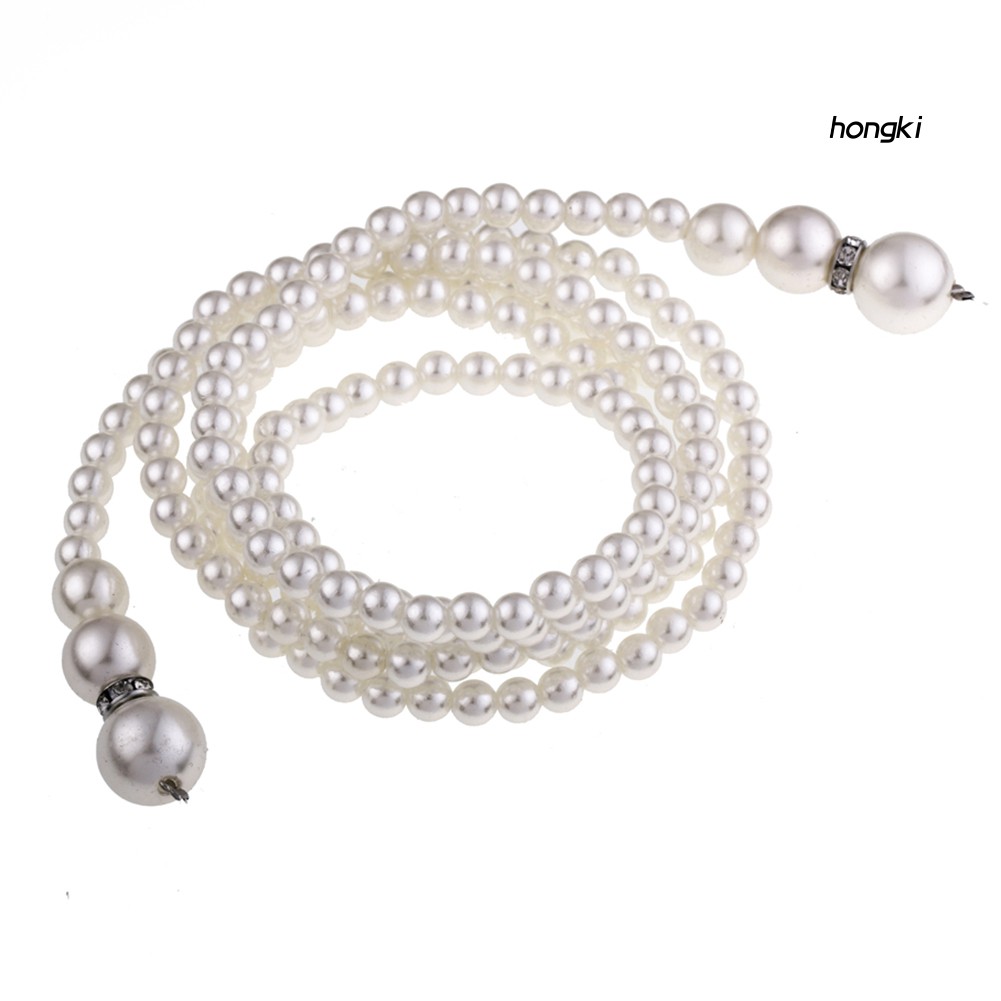 (Hàng Mới Về) Set 2 vòng cổ Hợp Kim Đính Ngọc Trai Giả Xinh Xắn Cho Nữ