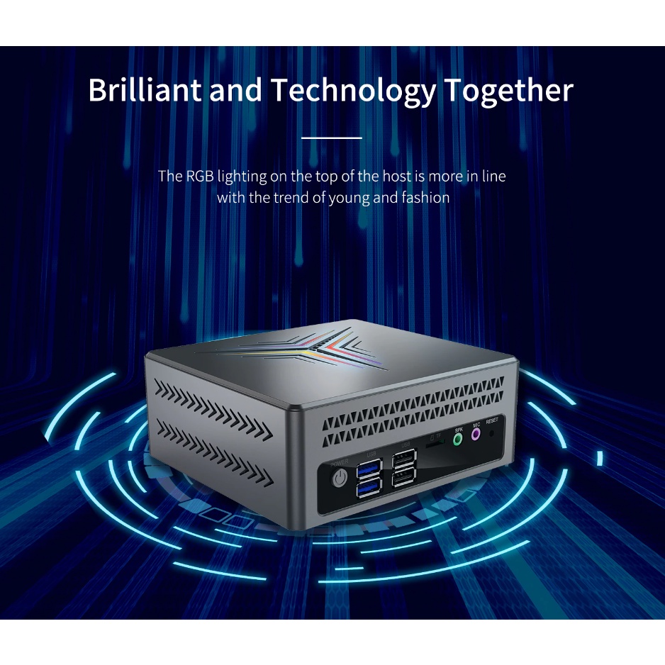 Mini PC JK01 máy tính nhỏ gọn hiệu năng cao
