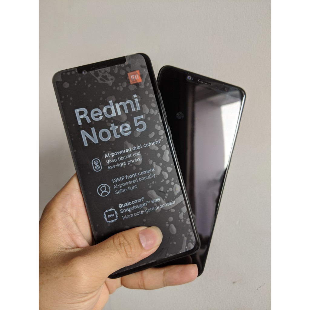 Điện thoại Xiaomi redmi Note 5 2 sim ram 6/128 chip 636