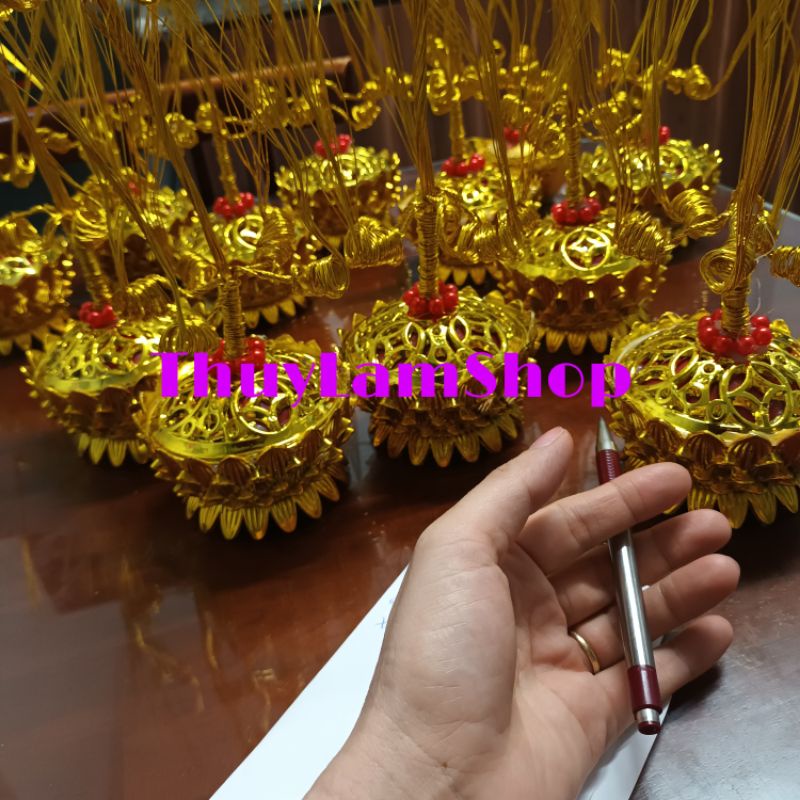 Sỉ 10 gốc sen/ gốc thỏi vàng làm cây cành vàng lá ngọc