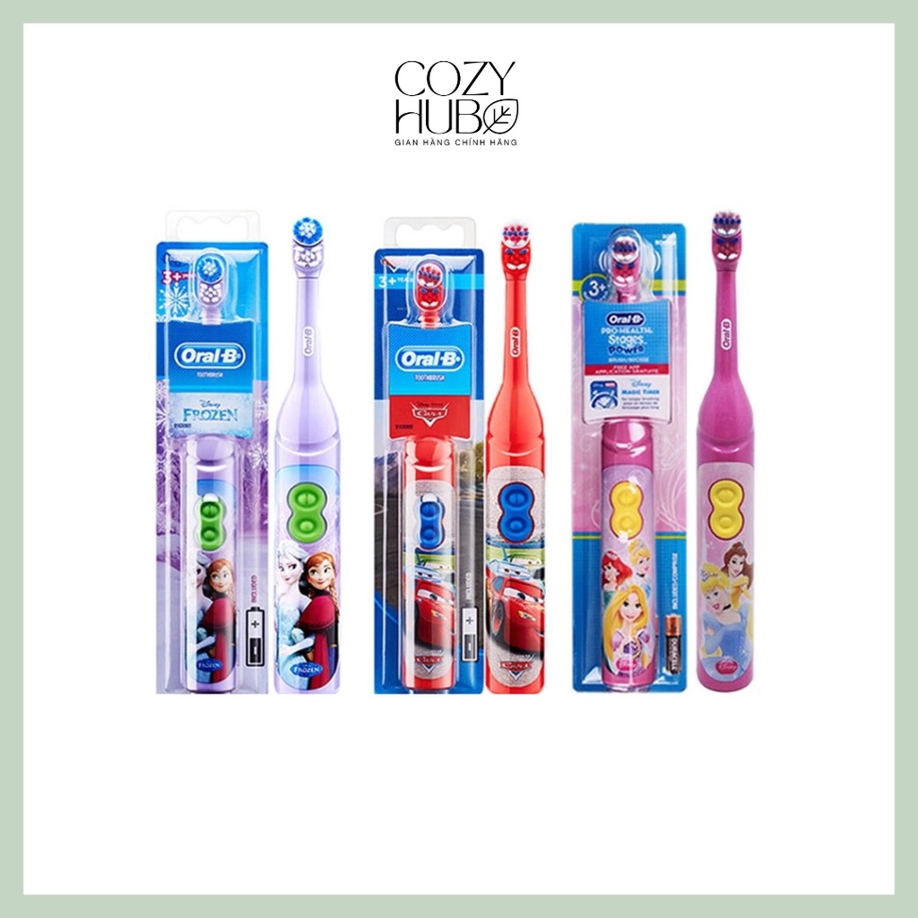 Bàn chải điện trẻ em Oral-B chạy pin