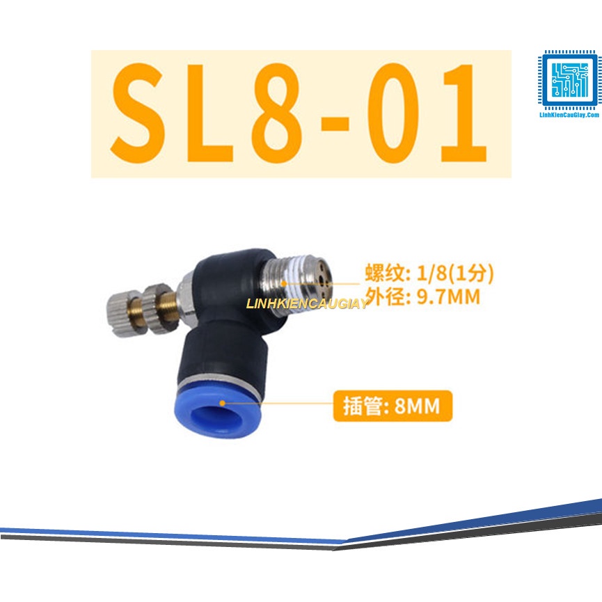 Van tiết lưu ống phi 8 (SL8)
