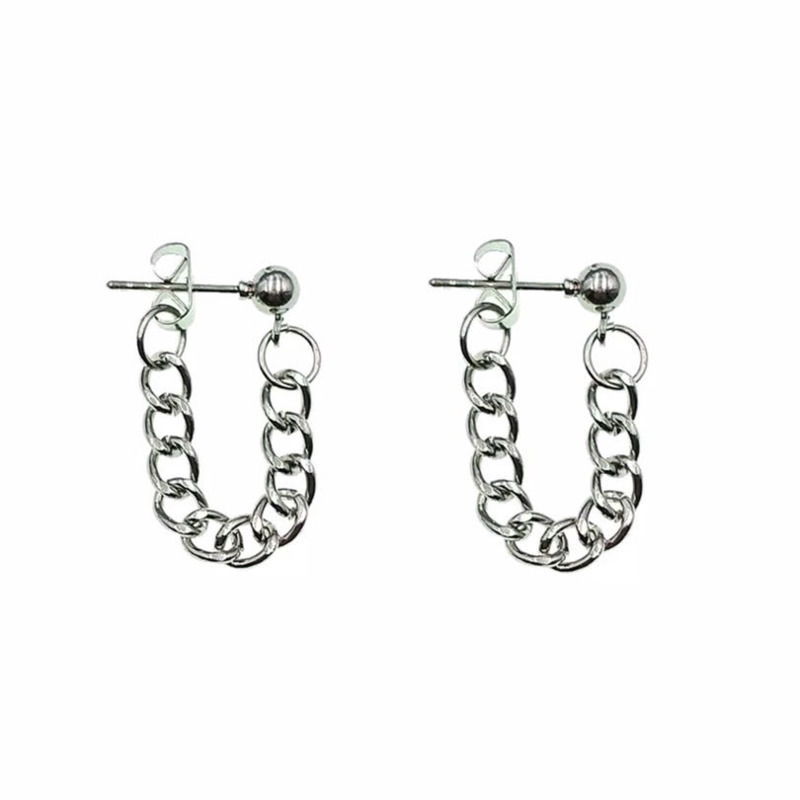 Khuyên Tai Phối Xích Dài Cá Tính Độc Đáo Hợp Thời Trang