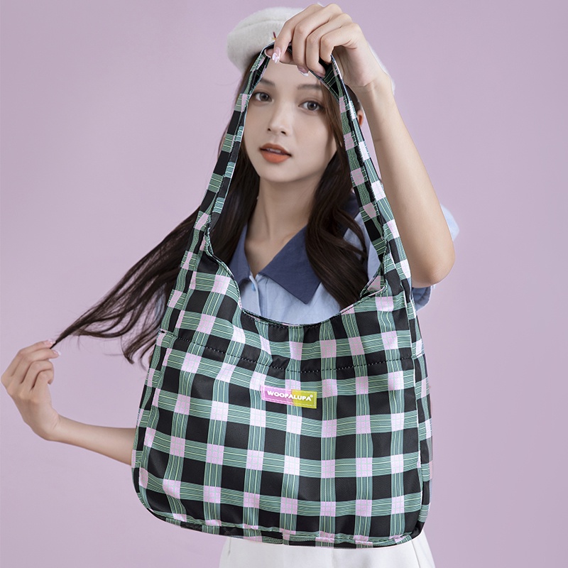 Túi Tote Vải Đeo Chéo Phong Cách Hàn Quốc Cho Nữ Túi Xách Nữ