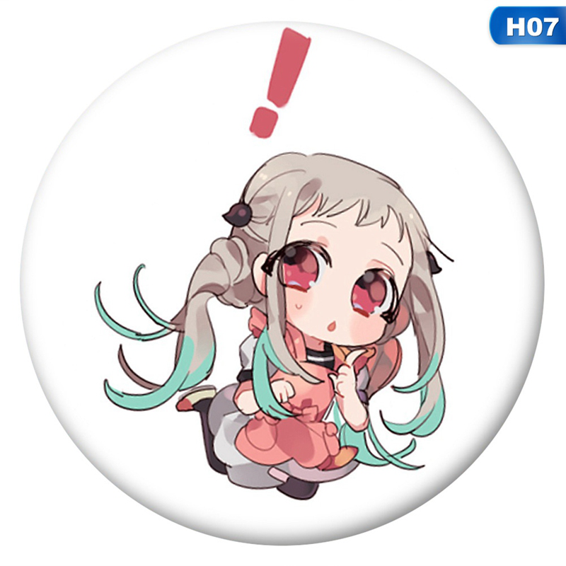 flowersqueen Ghim Cài Áo Hình Nhân Vật Nữ Anime Dễ Thương