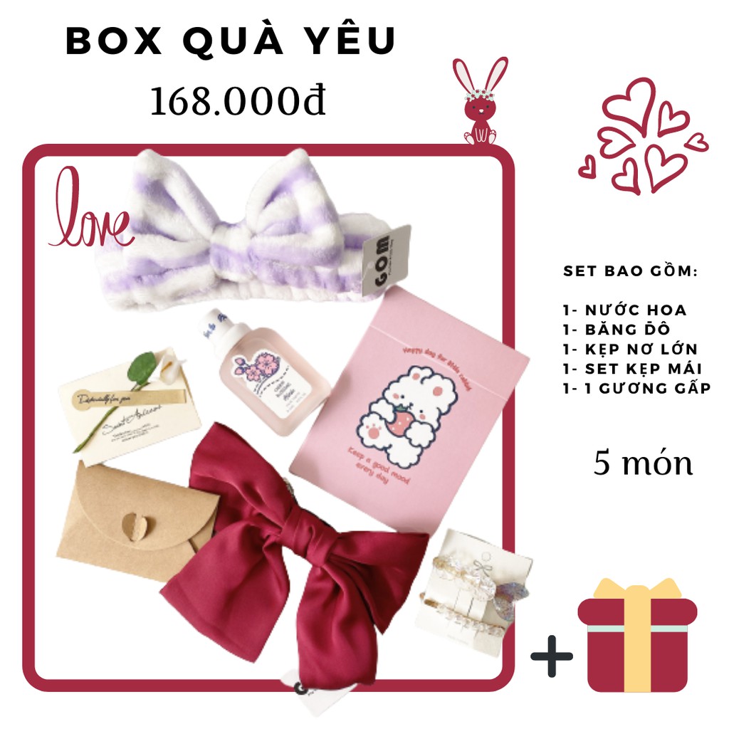 Set quà tặng sinh nhật💖 set quà yêu thương, 1 box gồm 2-6 món quà dễ thương | BigBuy360 - bigbuy360.vn