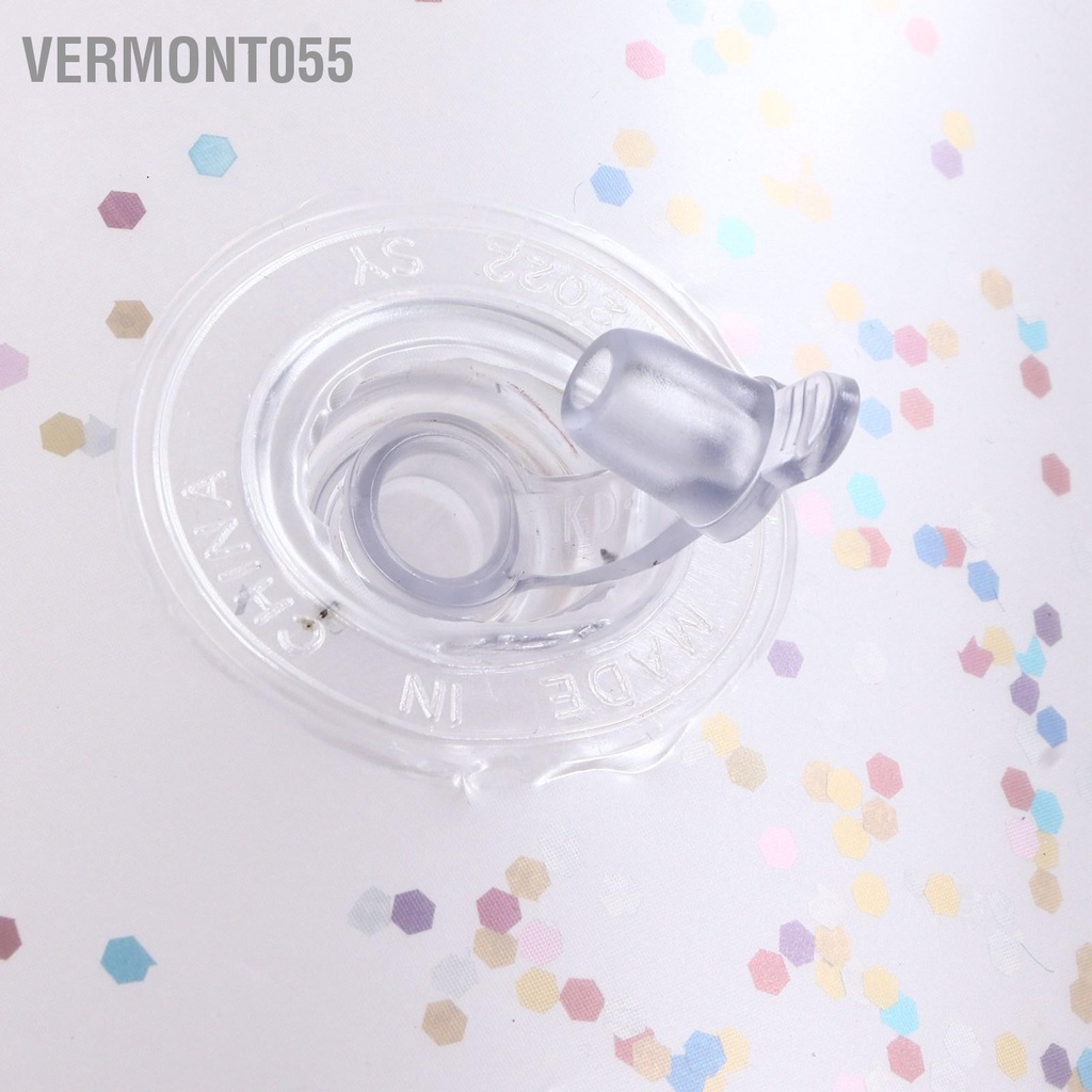 Vermont055 Vòng bơi bơm hơi Sequin Swim Angel Wing Shiny Floating Tube for Summer Pool Party Beach Đồ chơi