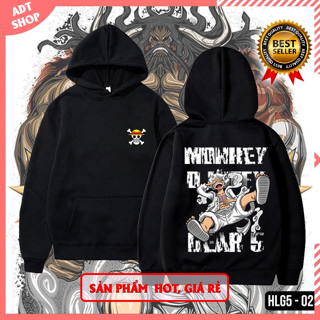 BST Áo Hoodie In Hình  Anime One Piece Luffy Gear 5 Nika Joyboyy độc đẹp kèm khuyến mại