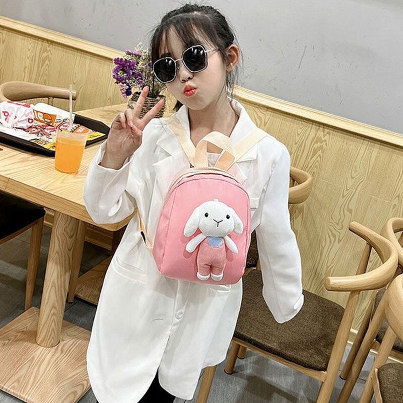 Ba lô đi học YAZHOULONG dáng nhỏ thiết kế hoạt hình phong cách phương Tây đáng yêu cho bé trai và bé gái