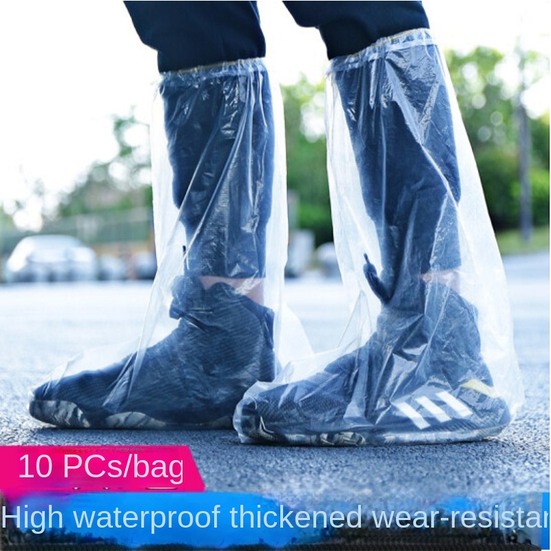 Vỏ Bọc Giày Bằng Nhựa Chống Mưa Dùng Một Lần Tiện Dụng