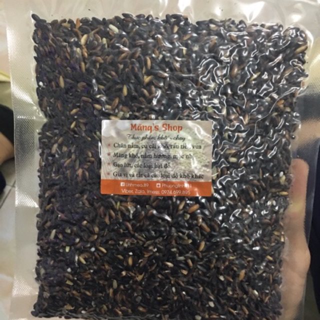 Gạo nếp cẩm quê hạt to tròn bao ngon dẻo ( HÚT CHÂN KHÔNG) | BigBuy360 - bigbuy360.vn