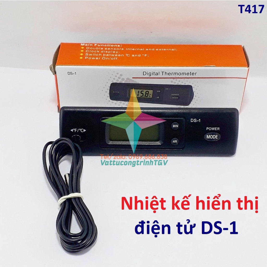 Nhiệt kế hiển thị điện tử DS-1