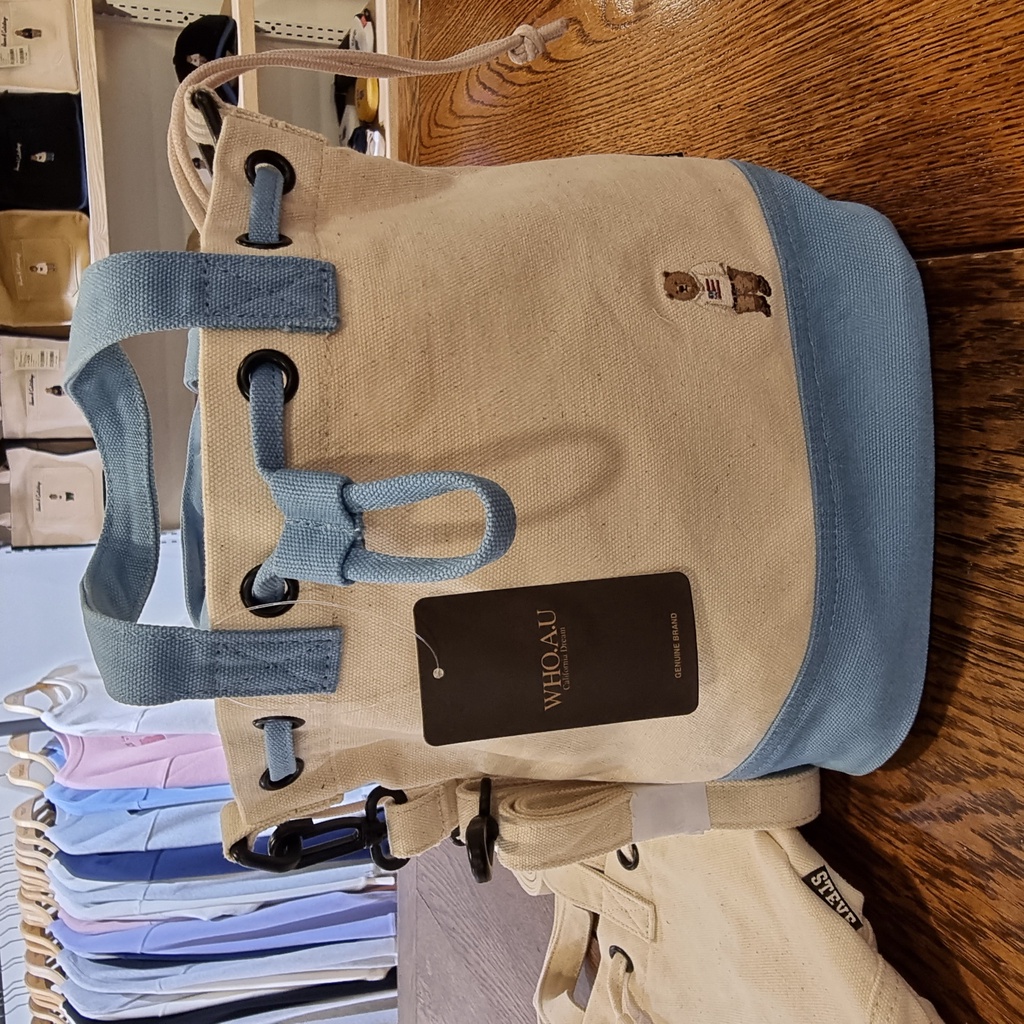 Túi xách WHOAU WHBGB2323A vải canvas dáng xô thời trang cho nữ