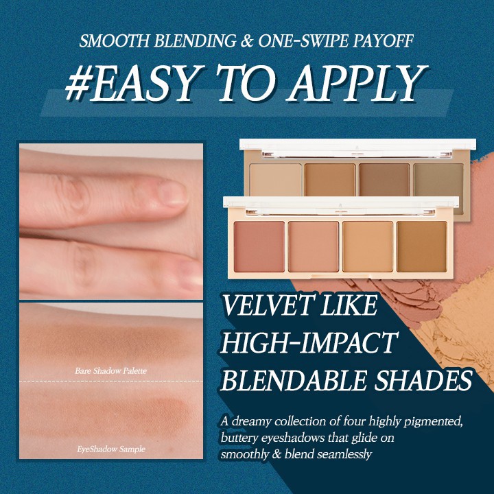 FORENCOS Bare Shadow Palette Eyeshadow [Matte] 6g | BigBuy360 - bigbuy360.vn