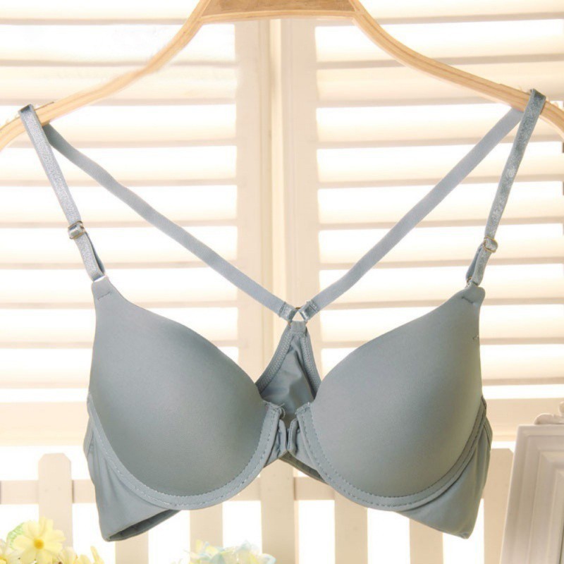 Áo ngực nữ mềm mại gài trước 7 màu thời trang