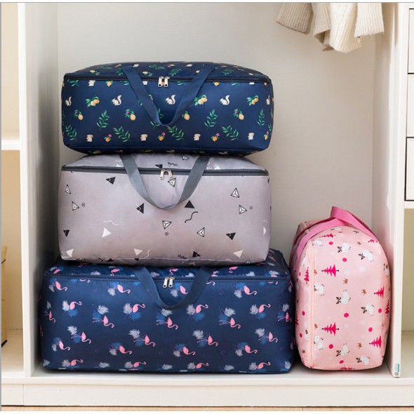 Set 3 túi 3 kích thước đựng chăn, màn, quần áo