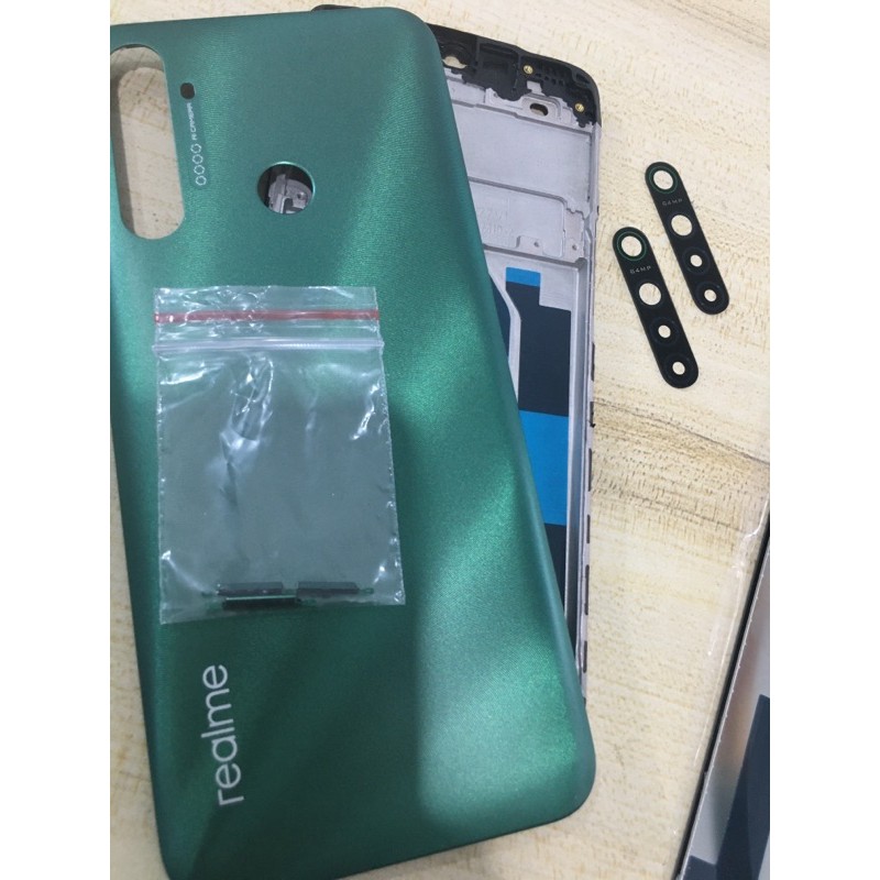 COMBO BỘ VỎ SƯỜN + MÀN HÌNH KÈM CAMERA REALME 5i