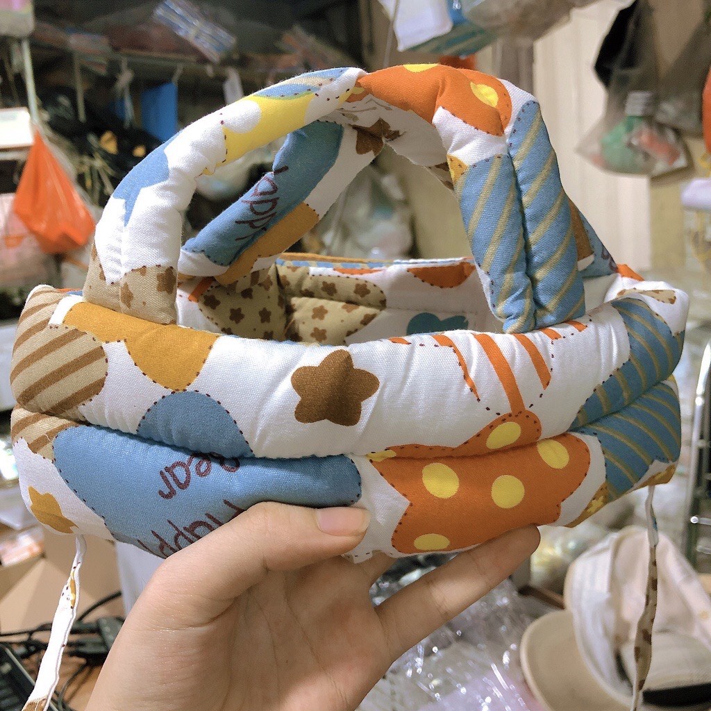 Mũ bảo hiểm bảo vệ đầu cho bé tập đi chống va đập mạnh cho trẻ từ 5-36 tháng tuổi