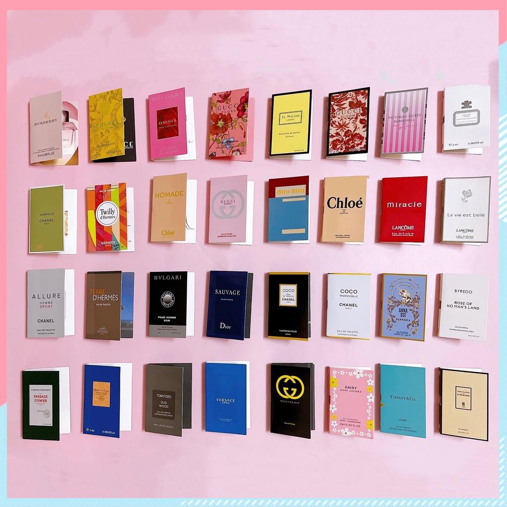SET 10 LỌ NƯỚC HOA CHIẾT SIZE MINI