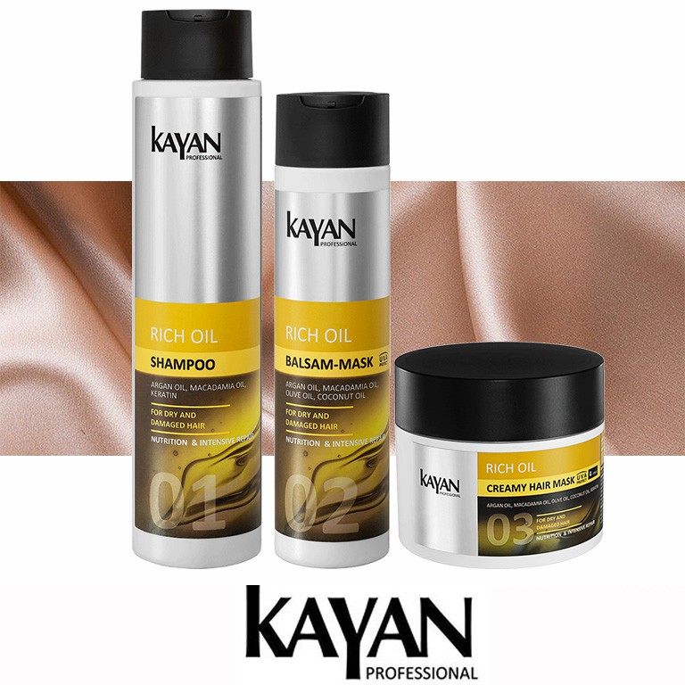 Dầu gội KAYAN RICH OIL dành cho tóc khô