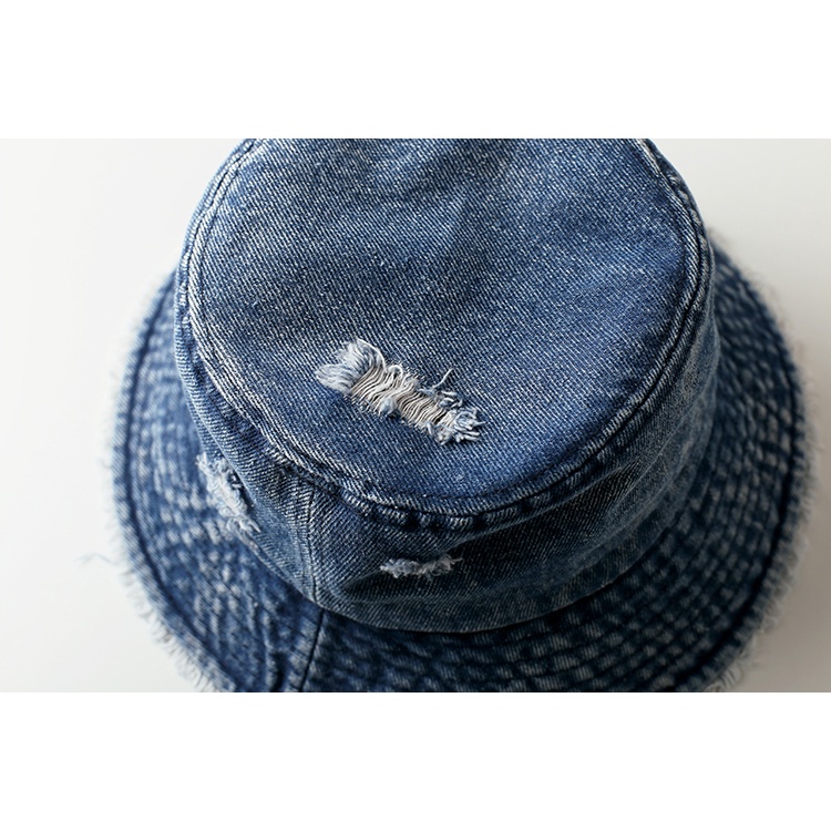 Mũ Tai Bèo Thiết Kế Rách Phong Cách Retro Nhật Bản Thời Trang Mùa Hè Cho Nam