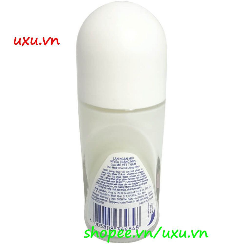 Lăn Khử Mùi Nữ 50ml Nivea Extra Brightening, Với uxu.vn Tất Cả Là Chính Hãng.