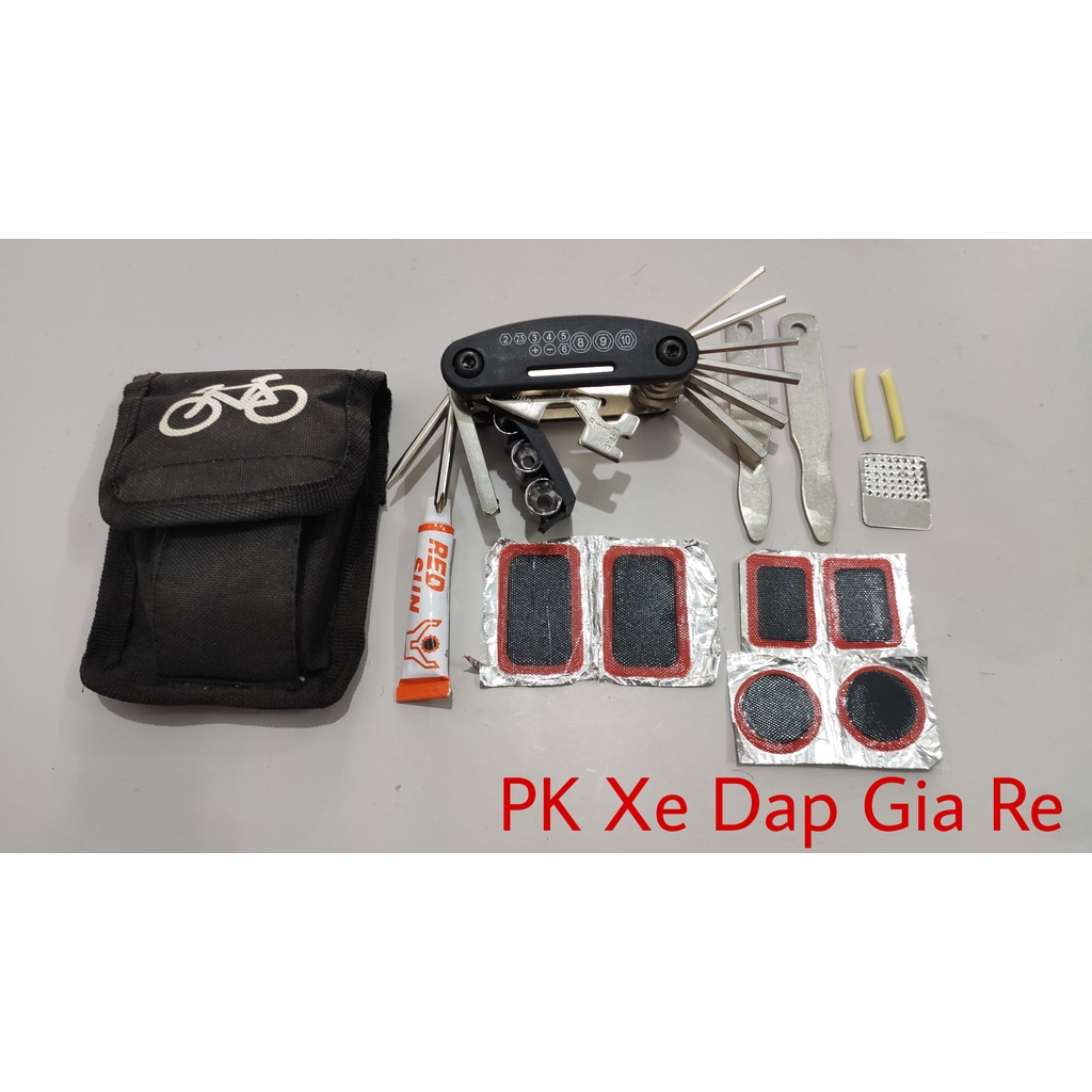 Bộ vá, sửa xe đạp mini - Giá Rẻ