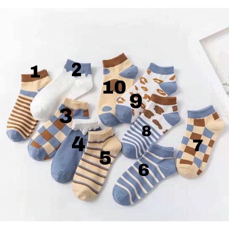 [TonaShoe] Vớ Cổ Ngắn Unisex Cotton Co Giãn Hút Mồ Hôi, Khử Mùi Êm Chân Phù Hợp Cho Mọi Loại Giày