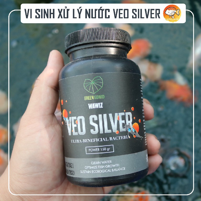 Men vi sinh xử lý môi trường nước VEO Silver 150 gram