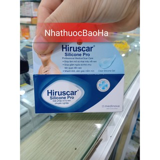 HIRUSCAR SILICONE PRO 4G - ngăn ngừa SẸO LỒI,SẸO PHÌ ĐẠI LÂU NĂM
