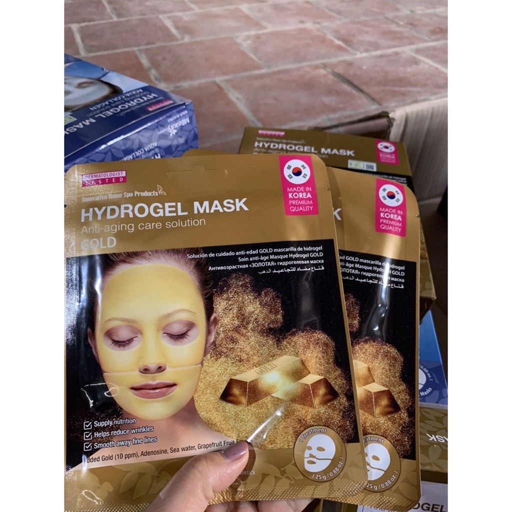 Mặt nạ vàng dạng Gel - MBeauty Hydrogel Mask Gold [Hàn Quốc]