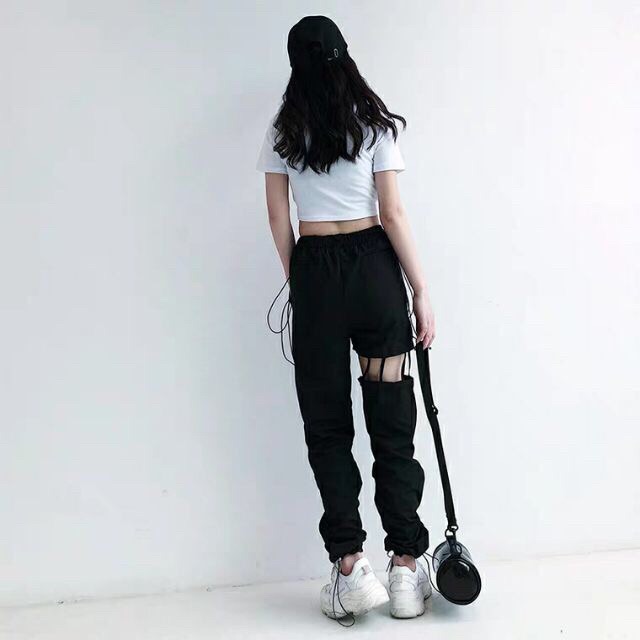 (Sẵn )Quần Lisa Black Pink - quần bomber cho bạn trẻ hay dancer | BigBuy360 - bigbuy360.vn