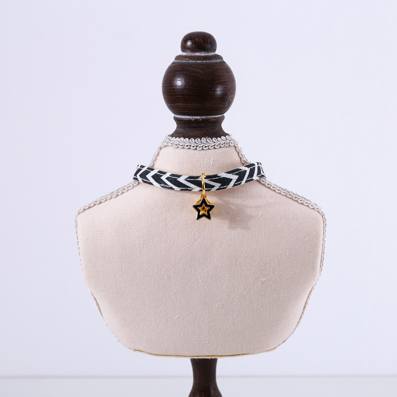 Vòng cổ thú cưng mặt hình ngôi sao đáng yêu